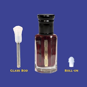 Arabian Moonlit Sands: Arabian itr Attar, Fragrance, Perfume Oil 3 ML, 6 ML or 12 ML