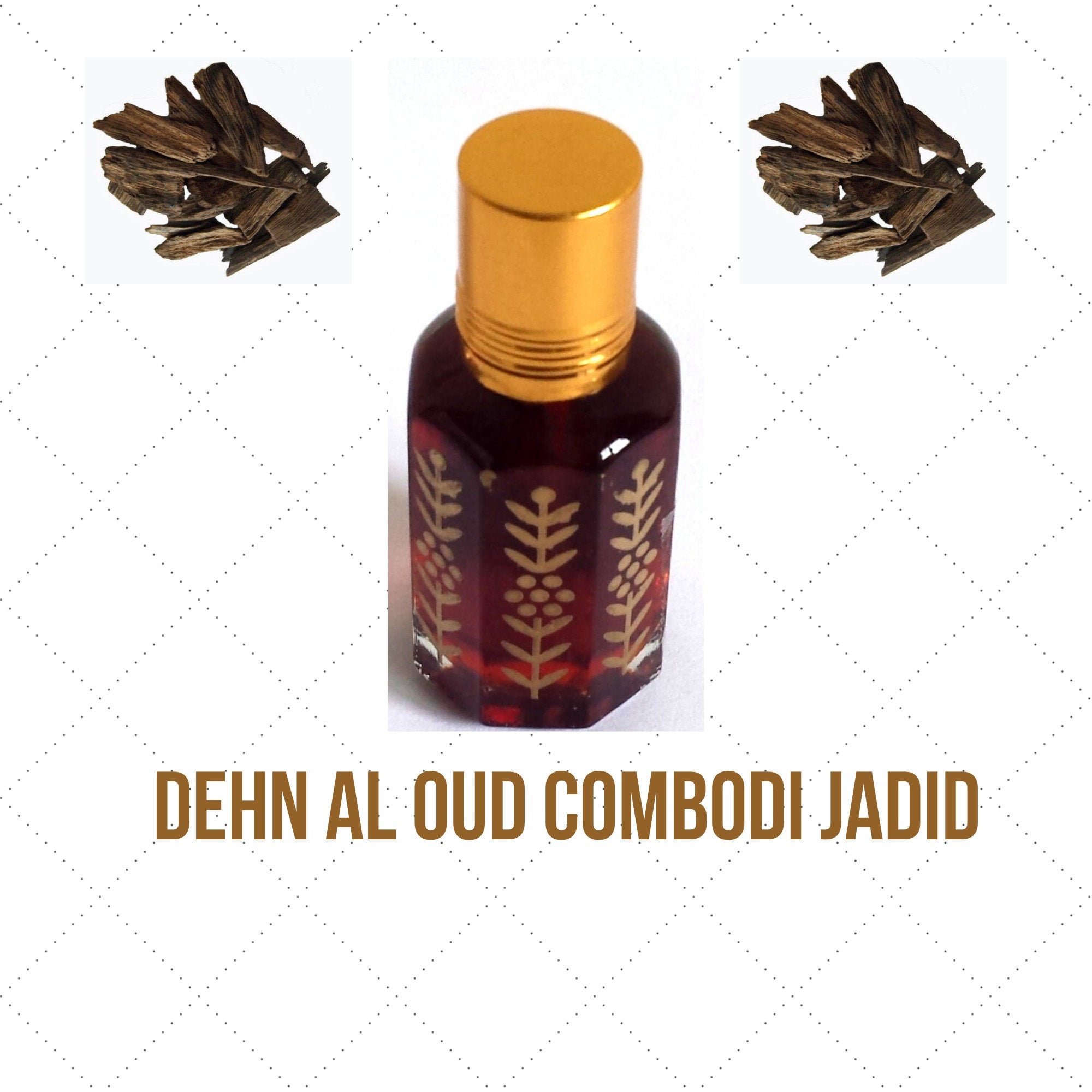 Dehn Al Oud CAMBODI JADID , Attar, Itr, Arabian, Indian Concentrated Oudh, Agarwood Fragrance