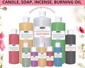 Candle Making Fragrance Oil Burner Incense Stick Lotions Cream Soaps Strong Perfumed Scented Oil