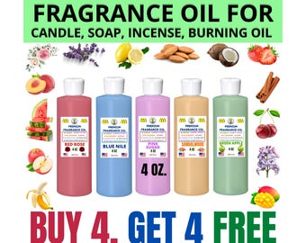 Aceite aromático de aroma intenso: velas, jabón, loción e incienso - 113 g