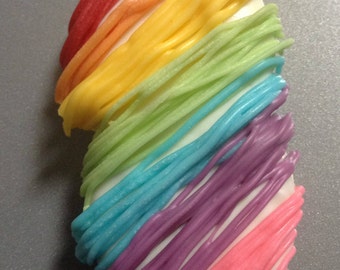 Rainbow Nutterbutter Cookies: Party Favors
