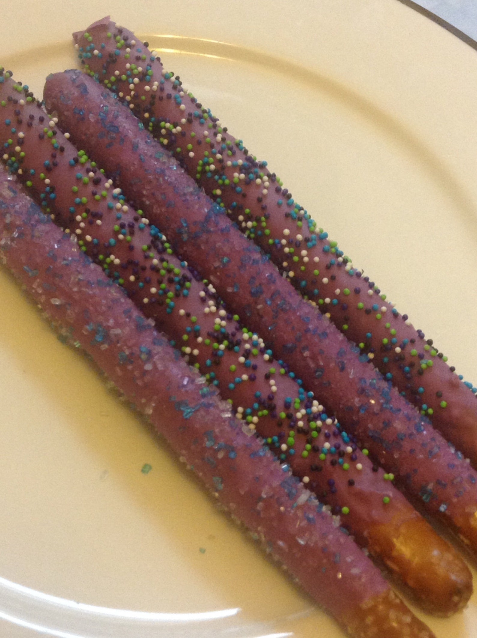 Frozen Party Favors Chocolate Covered Pretzels Blue Party Etsy