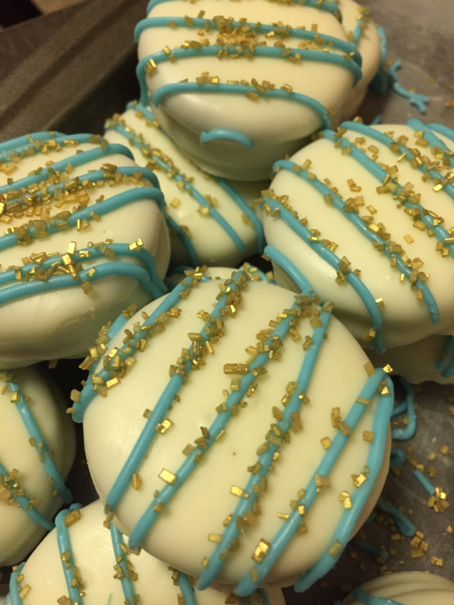 Blue Party Favors Baby Shower Favors Gold Favors Wedding Etsy