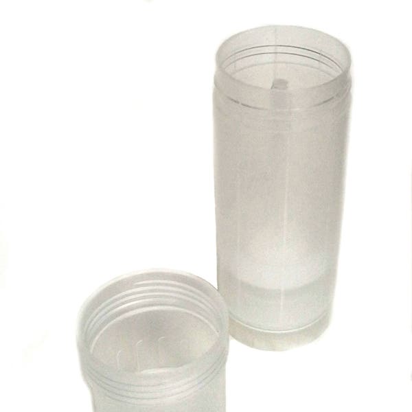 5 CT leer Deo Container - natürliche oben füllen Zylinder - Twist bis 2 Unzen Deo Rohr - DIY Gesundheit Schönheit Container - BPA freiem Kunststoff