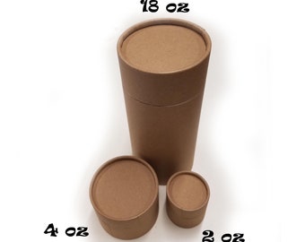 Cardboard Jars - Biodegradable - Sustainable - Awesome