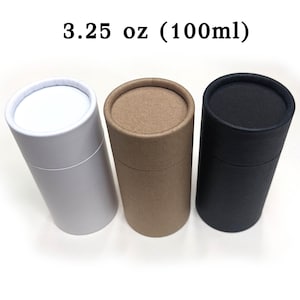 Envases vacíos de desodorante de cartón - 3.0 oz, biodegradable, de relleno superior, push-up