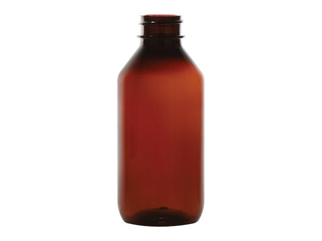 8 Leere Boston-Flaschen (8 Oz / 236 Ml) – BPA-frei, Mit Sprühkappe, Zum Selberabfüllen (Bernstein)
