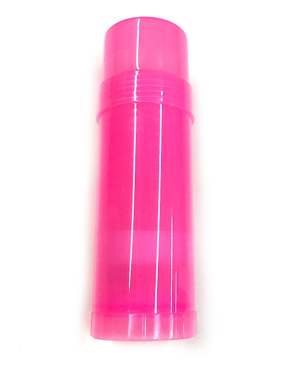 6 Ct Empty Deodorant Container Pink Top Fill Cylinder Etsy