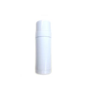 May include: A white plastic tube container with a twist-up top. The container is empty and ready to be filled with lip balm, lotion, or other personal care products.