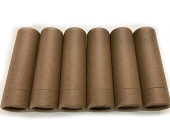 Leere Deobehälter Aus Karton – Push-Up, 57 Ml, 10,2 Cm Hoch, Biologisch Abbaubar, BPA-frei