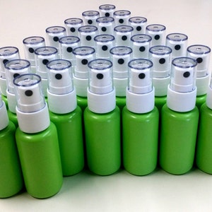 Vide 1,25 oz BPA Free Resurable Green Plastic Fine Mist Spray Bouteille image 2