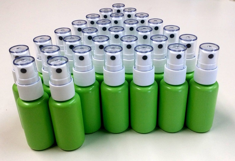 Vide 1,25 oz BPA Free Resurable Green Plastic Fine Mist Spray Bouteille image 2