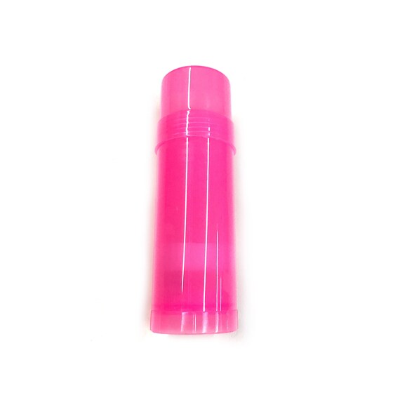 6 Ct Empty Deodorant Container Pink Top Fill Cylinder Etsy