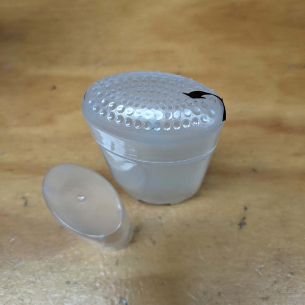 Empty Gel Deodorant Containers -FREE SHIPPING- BPA Free Plastic, Twist-up, Top-Fill, Gel squeezes up through holes in the top