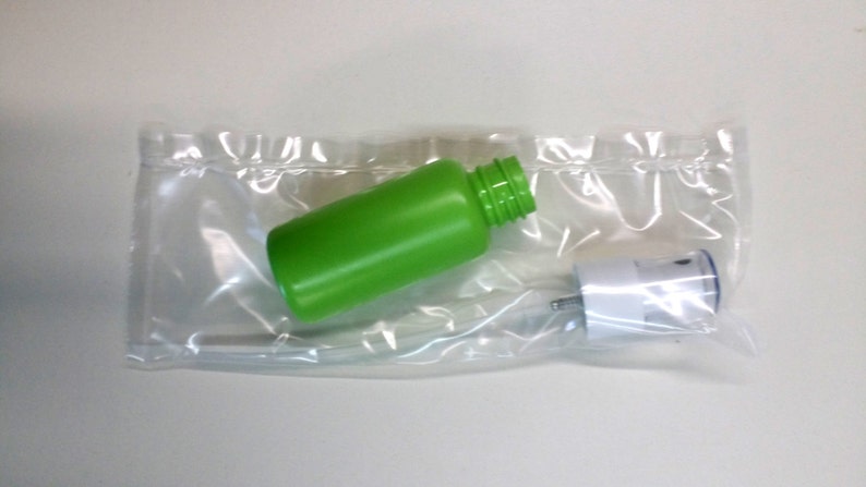 Vide 1,25 oz BPA Free Resurable Green Plastic Fine Mist Spray Bouteille image 4