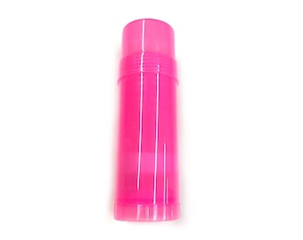 24 ct. Récipient déodorant vide - Cylindre de remplissage supérieur rose - Twist Up 2oz Tube de déodorant - Bricolage Santé Beauty Container - Plastique sans BPA