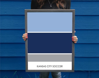 Sporting KC // Children's Mercy Park // Sporting KC Art // Sporting KC Print // Soccer Art