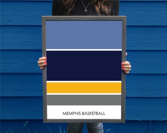 Memphis Grizzlies // FedExForum // Memphis Grizzlies Art // Memphis Grizzlies Print // Basketball Art