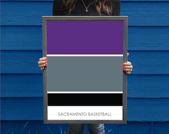 Sacramento Kings // Golden 1 Center // Sacramento Kings Art // Sacramento Kings Print // Basketball Art