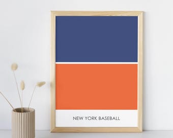 New York Mets // Citi Field // New York Mets Art // New York Mets Print // Baseball Art