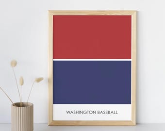 Washington Nationals // Nationals Park // Washington Nationals Art // Washington Nationals Print // Baseball Art