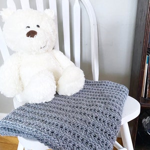 Crochet Baby Blanket // Sea Breeze Baby Blanket