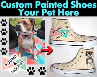 Pet Portrait Painted Shoes Vans Toms Converse Customs Schnauzer Boston Terrier Shih Tzu Chinese Crested Pug Pit Bull Westie Dog Portrait