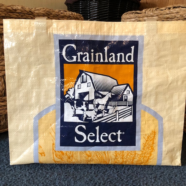 Upcycled Feed Bag Etsy