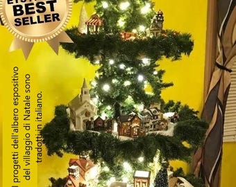 Albero espositivo del villaggio di Natale - Progetti (PLANOS EN ITALIANO)