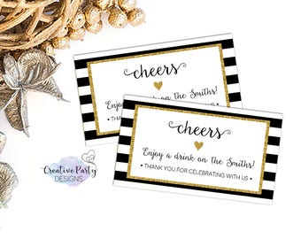 drink tickets etsy