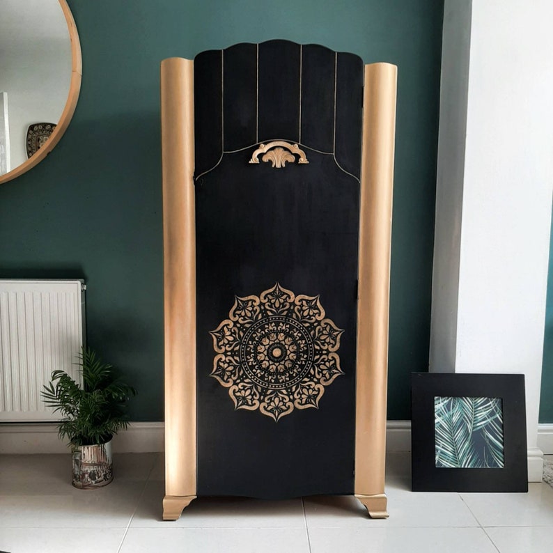 Sold Sold Sold Art Deco Black Gold Vintage Upcycled Etsy
