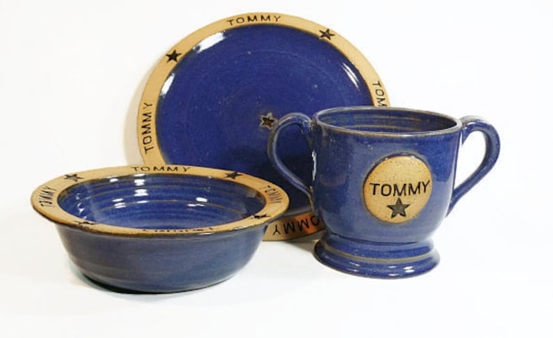 Personalized Child/'s Place Setting-Pottery-Place setting