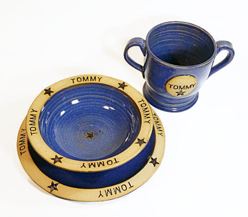 Personalized Child/'s Place Setting-Pottery-Place setting