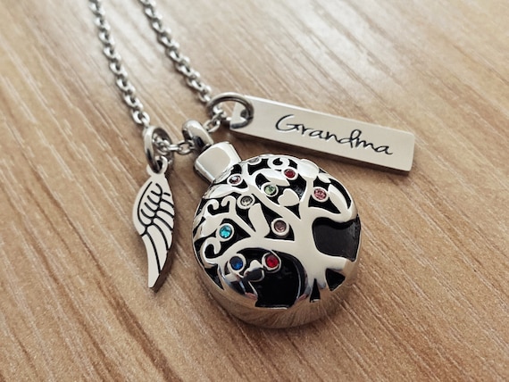 Ashes necklace best sale grandma
