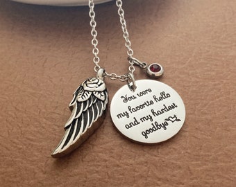 Angel Wing Urn Necklace: Stainless Steel Cremation Ash Keepsake