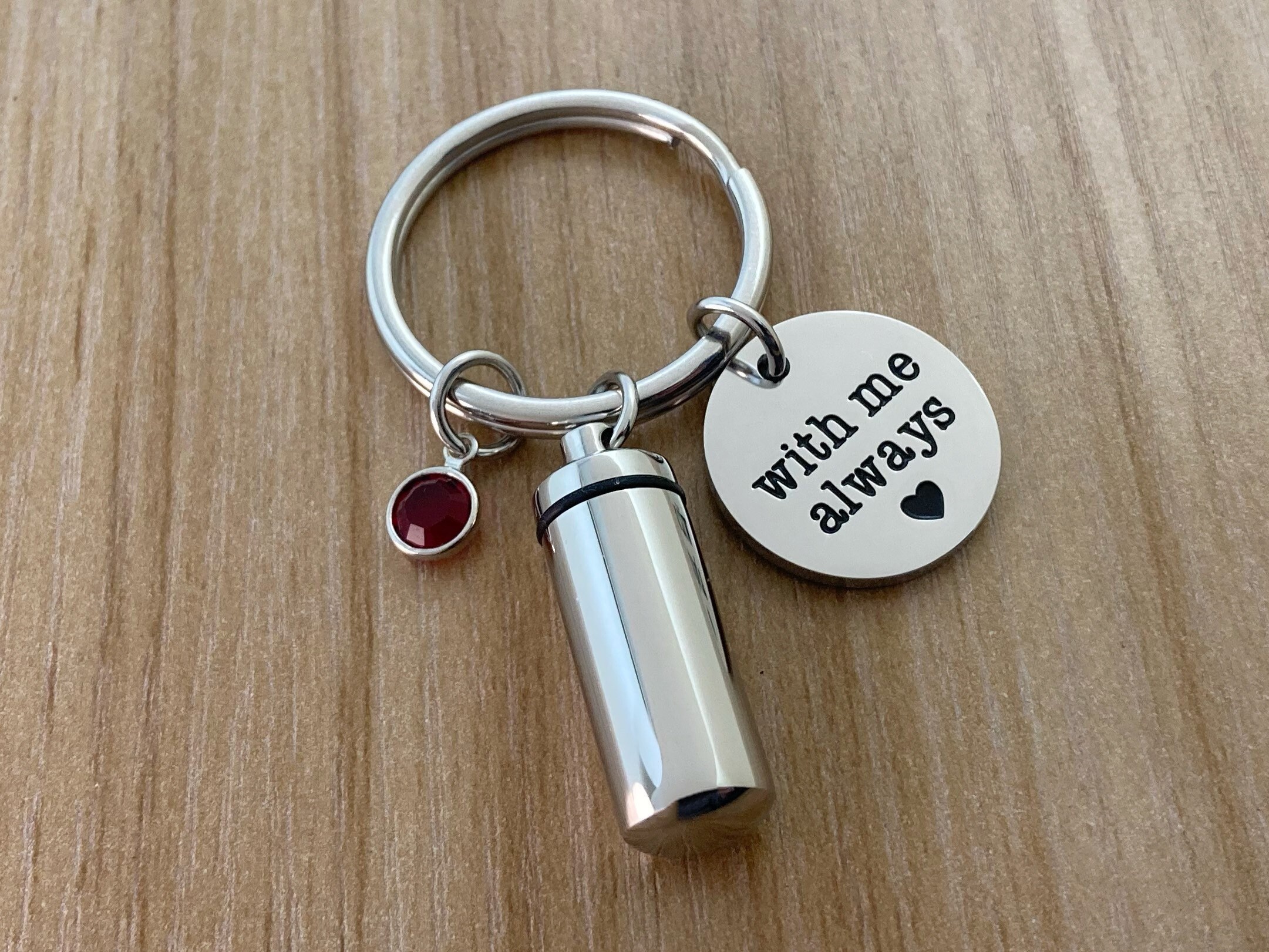 Memorial Urn Keychain Cremation Jewelry Keepsake Key Chain Etsy Australia