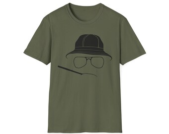 Hunter S. Thompson T-Shirt | Minimal Vintage Design