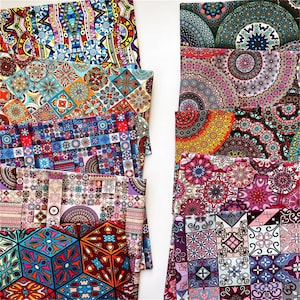 Geometric Fabric,Retro Fabric,Ethnic Fabric,Vintage Fabric,Home Decor/Apparel/Quilting/Upholstery/Sofa/Chair/Cushion/Tablecloth Fabric