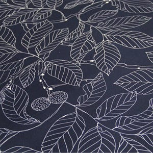 Leaves Fabric,Leaf Fabric,Cotton Canvas Thick Fabric,Upholstery/Sofa/Chair/Cushion/Pillow/Tablecloth/Home Decor/Drapery Fabric