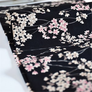 Japanese Sakura Fabric,Cherry Blossom Fabric,Upholstery Fabric,Home Decor Fabric,Drapery Fabric,/Sofa/Chair/Cushion/Pillow/Tablecloth Fabric image 4