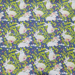 Rabbit Fabric,Sheep Fabric,Bunny Fabric,Lamb Fabric,Animal Fabric,Quilting/Upholstery/Home Decor/Drapery/Bag/Cap/Hat/Clothing/Apparel Fabric