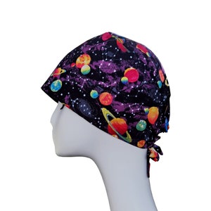 Unisex Scrub Hat,Galaxy Surgical Hat,Cool Scrub Hat,Mens Scrub Cap,Stars Surgical Hat,Space Scrub Hat,Cool Surgical Hat,Universe Scrub Caps,