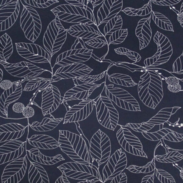 Leaves Fabric,Leaf Fabric,Cotton Canvas Thick Fabric,Upholstery/Sofa/Chair/Cushion/Pillow/Tablecloth/Home Decor/Drapery Fabric