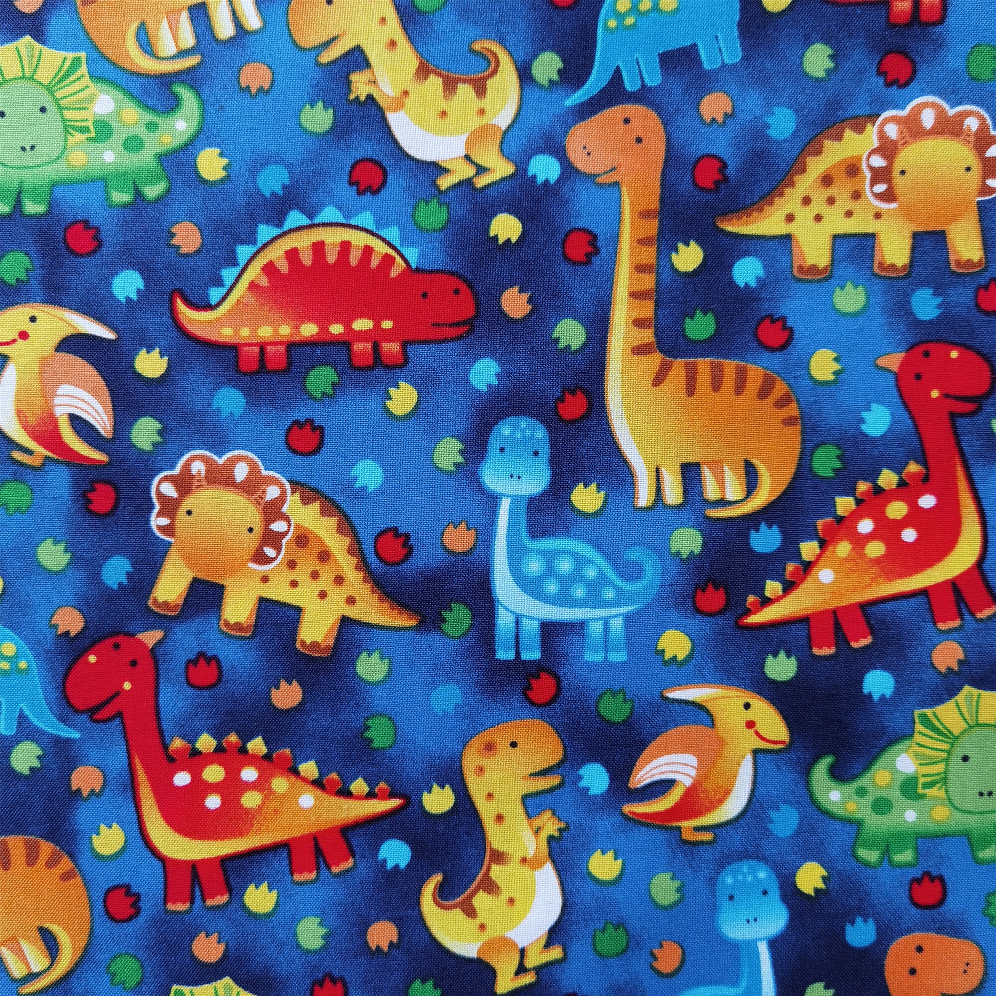 Dinosaurs FabricDinosaur Fabric By Half Yard Etsy