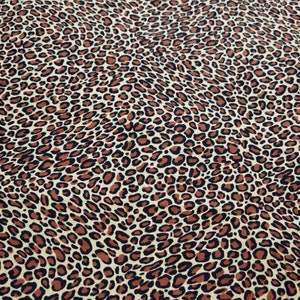 Tela de leopardo, para acolchado, tapicería, sofá, silla, cojín, mantel, decoración del hogar, cortinas, mascarillas, gorras, sombreros, ropa y prendas de vestir.