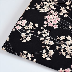 Japanese Sakura Fabric,Cherry Blossom Fabric,Upholstery Fabric,Home Decor Fabric,Drapery Fabric,/Sofa/Chair/Cushion/Pillow/Tablecloth Fabric image 3