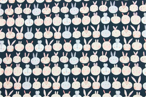Rabbit Fabric,Bunny Fabric,Rabbits Fabric,Bunnies Fabric,Cute Fabric,Animal Fabric,Upholstery/Chair/Cushion/Pillow/Face Mask/Cap/Hat Fabric