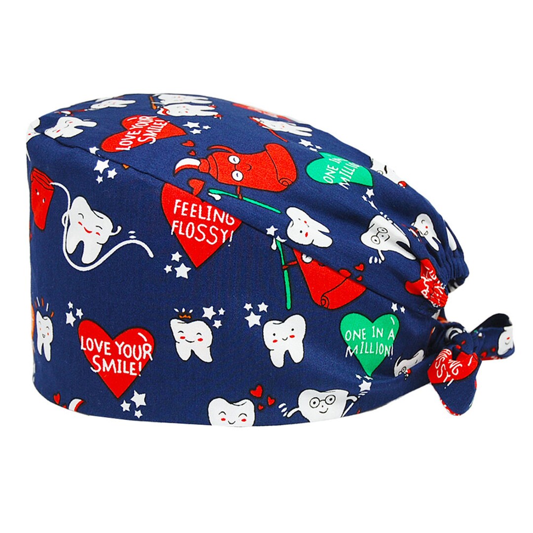 Dental Scrub Hatsurgical Cap for Dentistscrub Cap Etsy