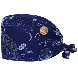 Chapeau de gommage cool,Casquette de chirurgien galaxie,Casquette de chirurgien universel,Casquette de gommage étoiles,Chapeau de gommage spatial,Casquette de chirurgien Universe,Casquette de gommage spatial,Chapeau de gommage Galaxy