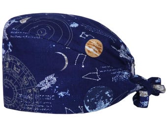 Cool Scrub Hat,Galaxy Surgical Cap,Universe Scrub Hat,Stars Scrub Cap,Space Scrub Hat,Universe Surgeon Cap,Space Scrub Cap,Galaxy Scrub Hat